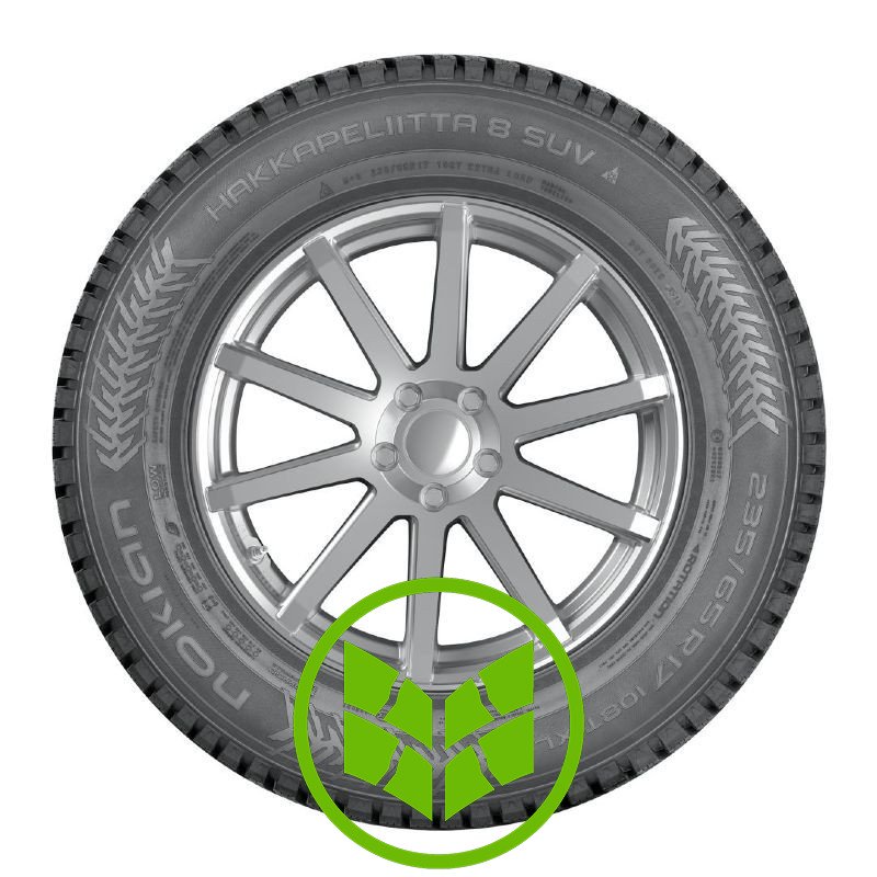 Nokian Tyres Hakkapeliitta 8 SUV 245/55 R19 107T XL (шип)