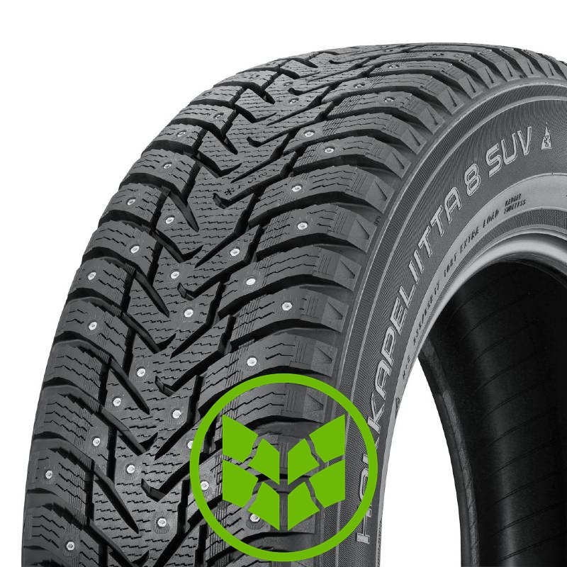 Nokian Tyres Hakkapeliitta 8 SUV 245/55 R19 107T XL (шип)