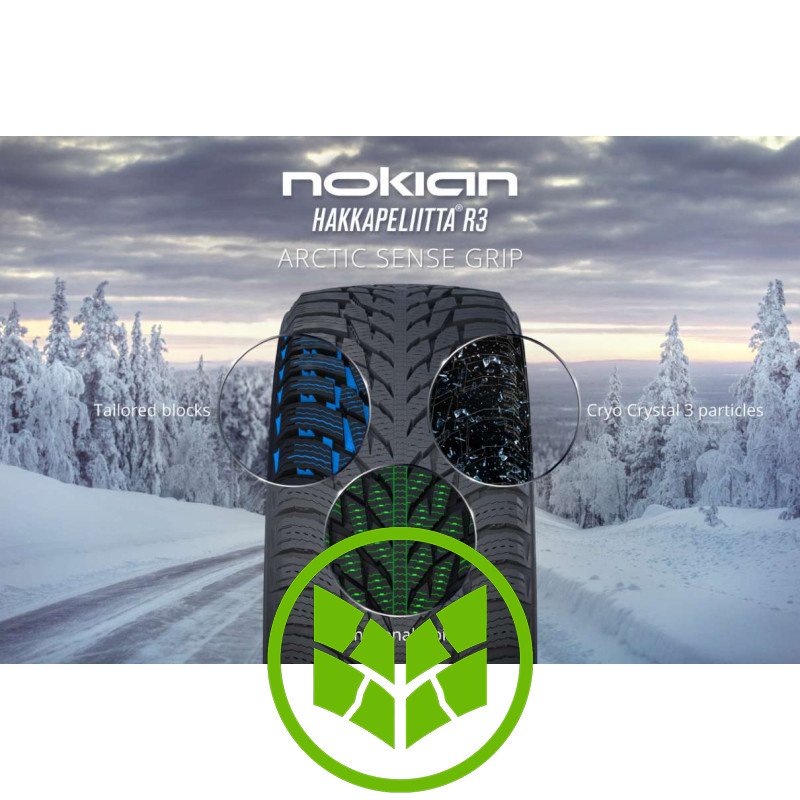 Nokian Tyres Hakkapeliitta R3 SUV 295/40 R20 110T XL