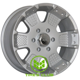 MKW (Mi-tech) MK-41 8x17 6x139,7 ET12 DIA106,1 (silver)