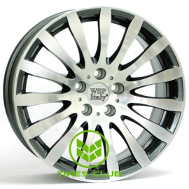WSP Italy BMW (W663) Glazgo 8x18 5x120 ET15 DIA74,1 (anthracite polished)