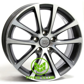 WSP Italy Volkswagen (W454) Eos Riace 8x18 5x112 ET44 DIA57,1 (anthracite polished)
