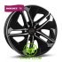 Borbet TX 9x21 5x120 ET45 DIA72,6 (gloss black rim polished)
