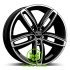 GMP Italia Diva 7,5x18 5x112 ET50 DIA66,6 (black polished)
