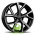 GMP Italia Mentor 7x17 5x108 ET42 DIA73,1 (black diamond)