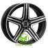 Mak Lewis-D 9,5x20 5x112 ET57 DIA66,6 (gloss black mirror ring)