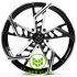 Replica Audi (A3207) 8,5x19 5x112 ET35 DIA66,6 (gloss black machined face)