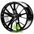 Replica Audi (A5348) 9,5x22 5x112 ET26 DIA66,6 (gloss black)