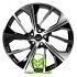 Replica Audi (A5565) 8,5x21 5x112 ET34 DIA66,6 (gloss black machined face)