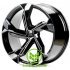 Replica Audi (A5633) 9x20 5x112 ET20 DIA66,6 (gloss black machined face)