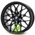 Replica BMW (7107) 8x18 5x112 ET30 DIA66,6 (satin black)