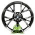 Replica BMW (B1667) 9x19 5x112 ET44 DIA66,6 (gloss black machined face)