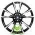 Replica BMW (B5508) 10x21 5x112 ET37 DIA66,6 (black machined face)