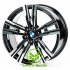 Replica BMW (B5661) 9,5x19 5x112 ET38 DIA66,6 (gloss black machined face)