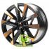 Replica Cupra (CUP0443) 8x18 5x112 ET42 DIA57,1 (matt black machined spokes bronze coating)