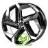 Replica Hyundai (HND18629) 7,5x18 5x114,3 ET51 DIA67,1 (gloss black machined face)