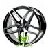 Replica Mercedes (MR001-05) 11x21 5x112 ET38 DIA66,6 (black machined face)