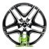 Replica Mercedes (MR157) 9,5x20 5x112 ET45 DIA66,6 (gun metal machined face)