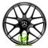 Replica Mercedes (MR921) 8,5x19 5x112 ET46 DIA66,6 (matt black lip polished)