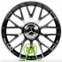 Replica Mercedes (MR932) 9,5x20 5x112 ET43 DIA66,6 (gloss black machined lip)