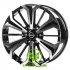 Replica Nissan (NS901) 8x20 6x139,7 ET35 DIA77,8 (black machined face)