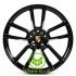 Replica Porsche (PR3081) 10x22 5x130 ET48 DIA71,6 (gloss black)