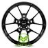 Replica Rays (CW910) 8x18 5x112 ET35 DIA66,6 (gloss black machined lip)