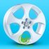 Replica Skoda (A-R163) 7x17 5x100 ET40 DIA57,1 (silver)