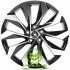 Replica Skoda (SK19931) 8x19 5x112 ET38 DIA57,1 (gloss black machined face)