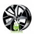 Replica Volkswagen (VV5647) 8x20 5x112 ET45 DIA57,1 (gloss black machined face)