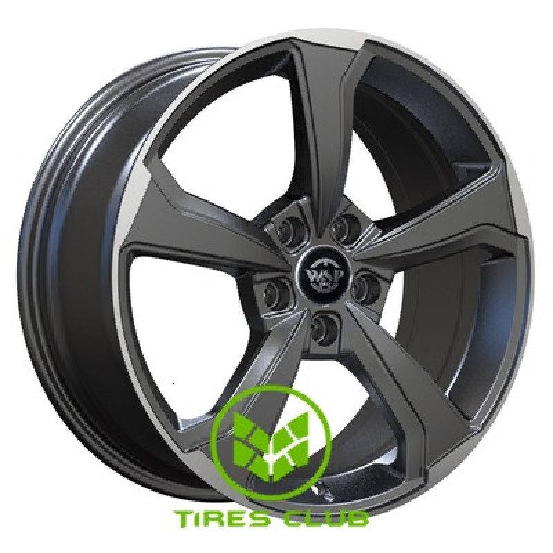 WSP Italy Audi (WD005) Formentera 8x18 5x112 ET39 DIA66,6 (matt gun metal polished)