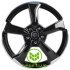 WSP Italy Audi (WD005) Formentera 7x18 5x112 ET43 DIA57,1 (gloss black polished)