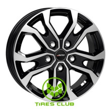 Autec Kiso 7x17 5x114,3 ET37 DIA66,1 (black polished)
