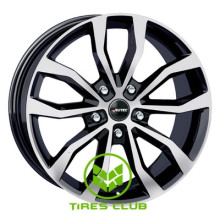 Autec Uteca 9,5x22 5x112 ET21 DIA66,6 (black polished)