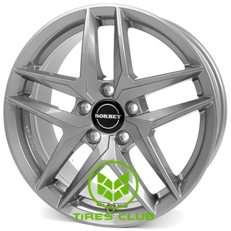 Borbet Z 6,5x16 5x112 ET44 DIA66,6 (crystal silver)