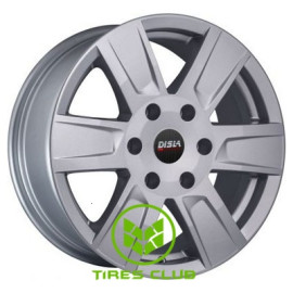 Disla Cyclone 7,5x17 5x120 ET50 DIA65,1 (silver)