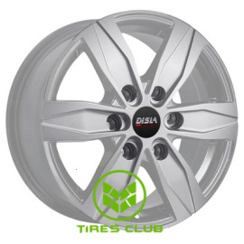 Disla Vanline 6 7x16 6x130 ET55 DIA84,1 (silver) Disla Vanline 6 7x16 6x130 ET55 DIA84,1 (silver)