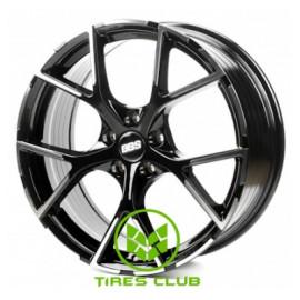 Flow Forming FF599 7,5x17 5x100 ET42 DIA56,1 (gloss black machined face)