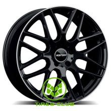GMP Italia Berghem 10x22 5x130 ET35 DIA84,1 (black diamond)