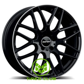 GMP Italia Berghem 10x22 5x130 ET35 DIA84,1 (black diamond)