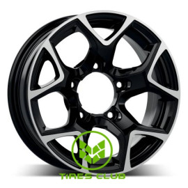 GMP Italia SJ15 5,5x15 5x139,7 ET5 DIA108,1 (black polished)