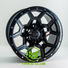 GT LGS30 9x17 6x139,7 ET0 DIA110,1 (matt black)
