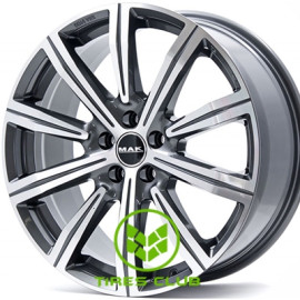 Mak Birmingham 8,5x20 5x112 ET29 DIA66,6 (gun metal mirror face) Mak Birmingham 8,5x20 5x112 ET29 DIA66,6 (gun metal mirror face)