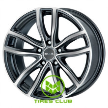Mak Fahr 8x17 5x112 ET30 DIA66,6 (gun metal mirror face)