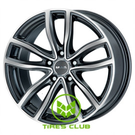 Mak Fahr 8x17 5x112 ET30 DIA66,6 (gun metal mirror face)