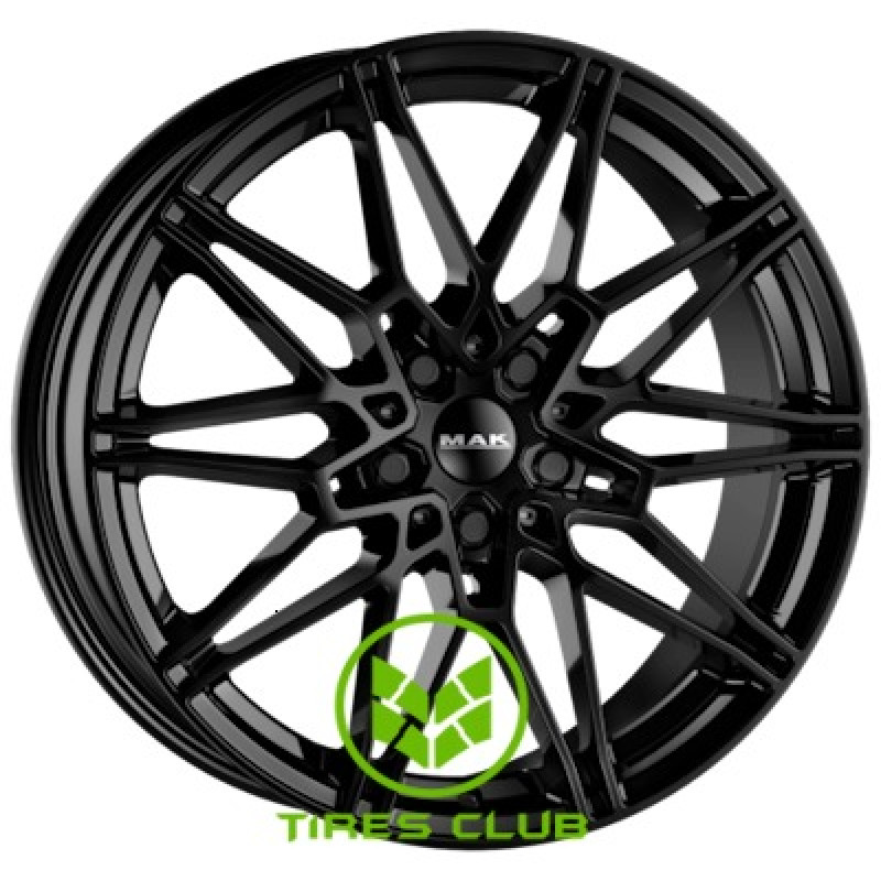 Mak Konig 8x19 5x112 ET27 DIA66,6 (black mirror)