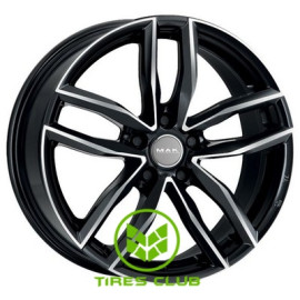 Mak Sarthe 7,5x17 5x112 ET30 DIA66,6 (black mirror)