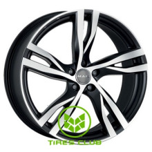 Mak Stockholm 8x18 5x108 ET45 DIA63,4 (ice black)