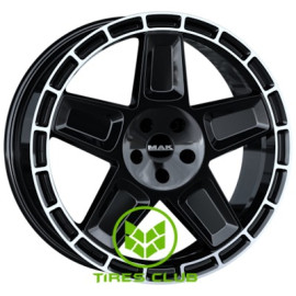 Mak Trek 9x20 5x108 ET42 DIA63,4 (gloss black)