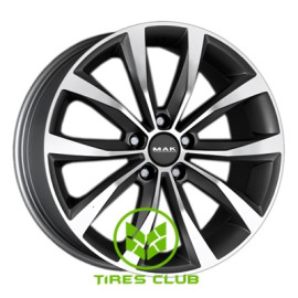 Mak Wolf 8x20 5x114,3 ET35 DIA76 (gun metal mirror face)